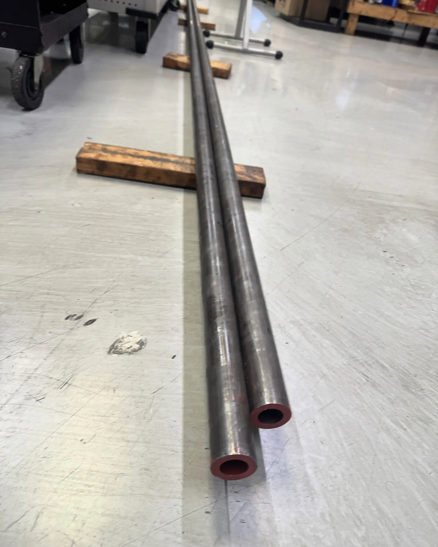 Incomign raw steel